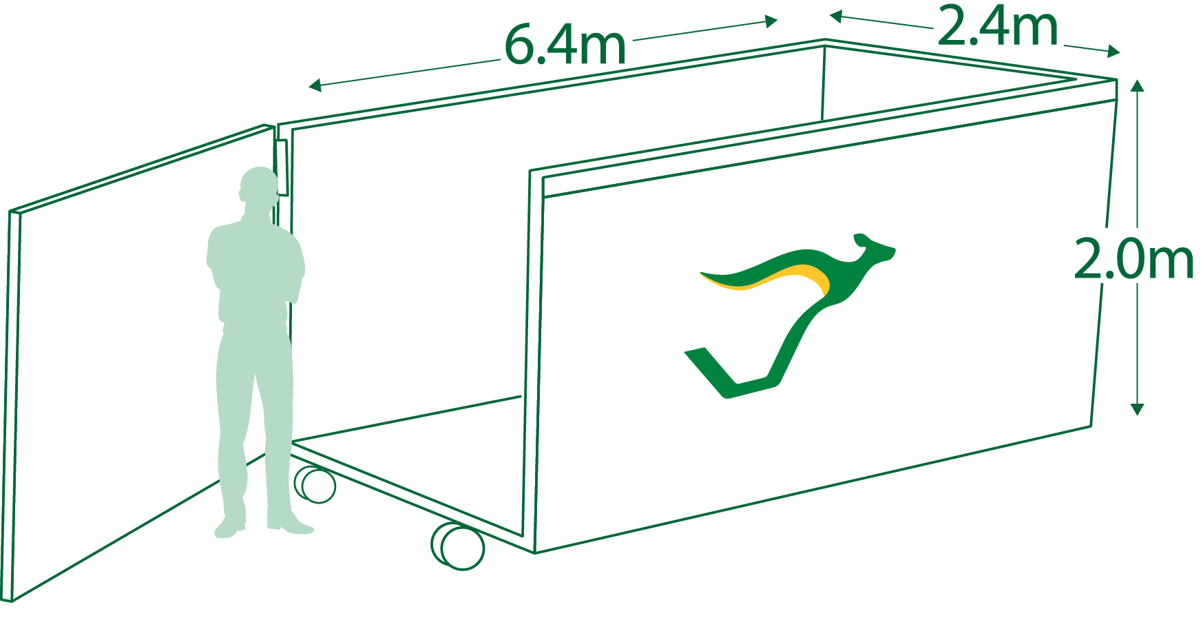 30 Hook Lift Bin