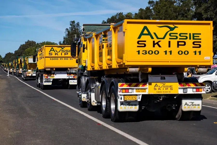 Waste bin hire for a Sydney worksite