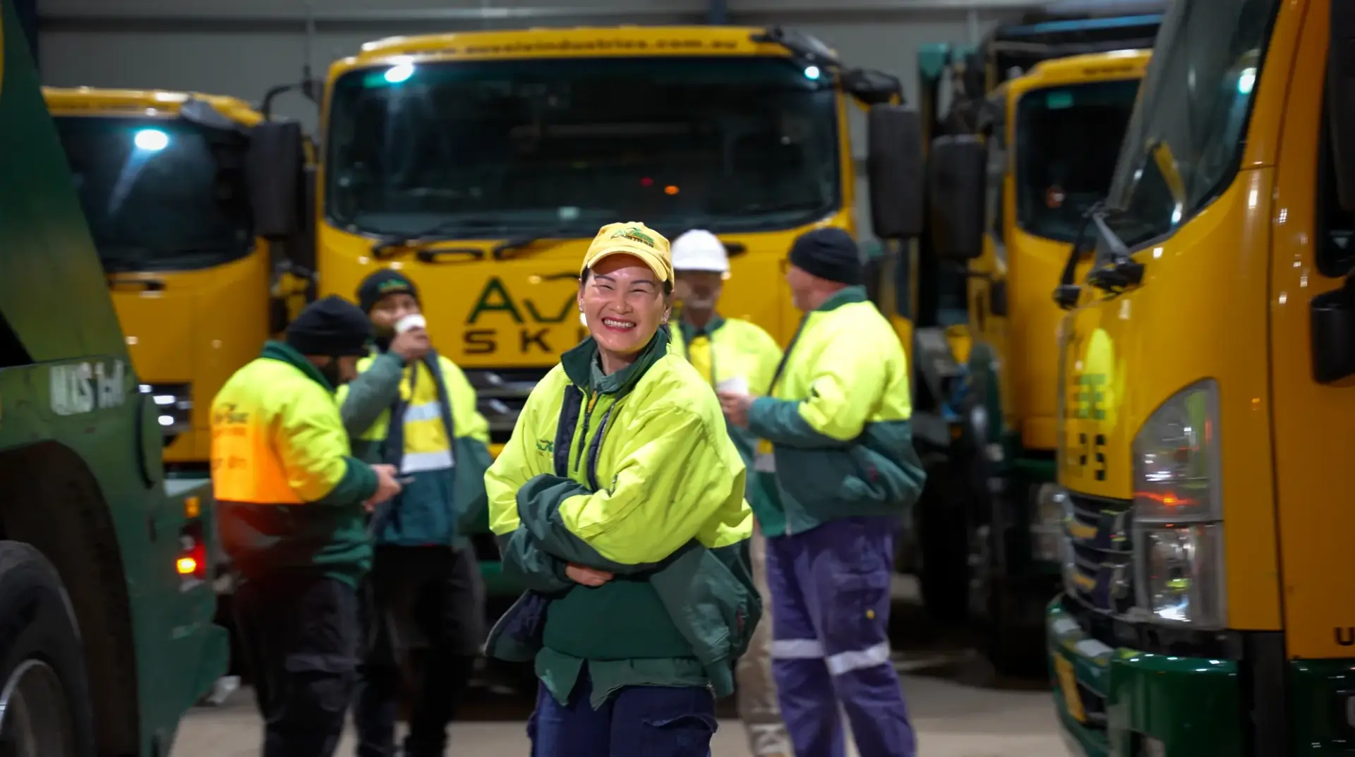 Smiling Aussie Industries team member