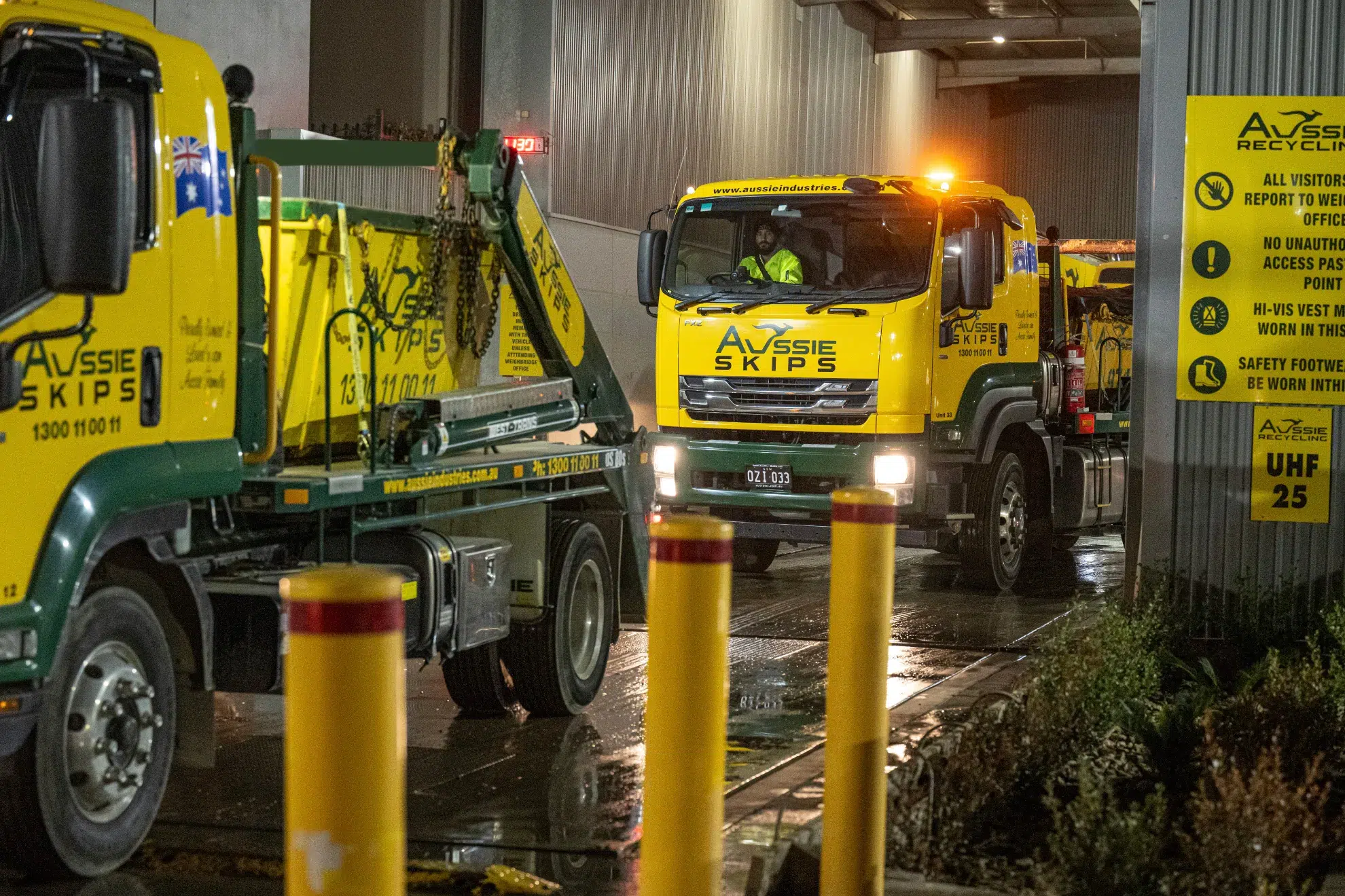 Aussie Industries skips on trucks